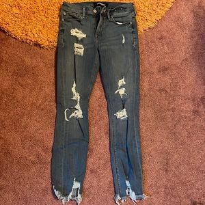 Express skinny jeans, Size 4R, Stretch + Performance, Mid Rise